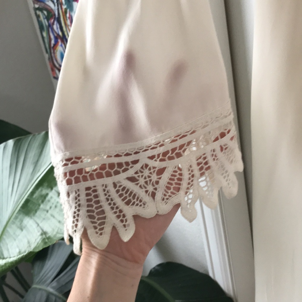Stone Cold Fox White Silk Helena Robe - Picture 8 of 8
